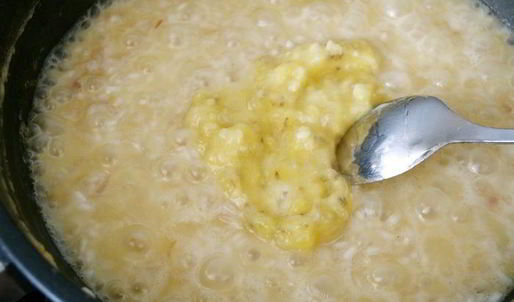 ризотто с бананом