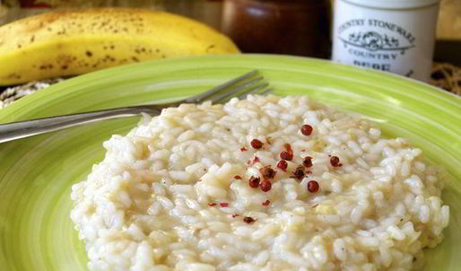 ризотто с бананом