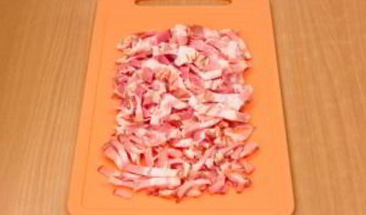 ризотто с беконом и болгарским перцем