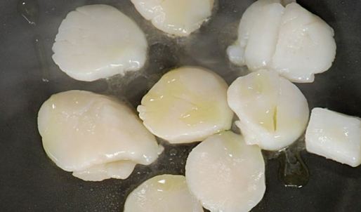 ризотто с гребешками