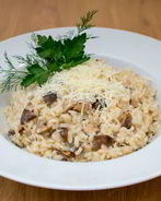 Ризотто с грибами шиитаки