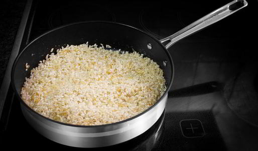 ризотто с грибами шиитаки