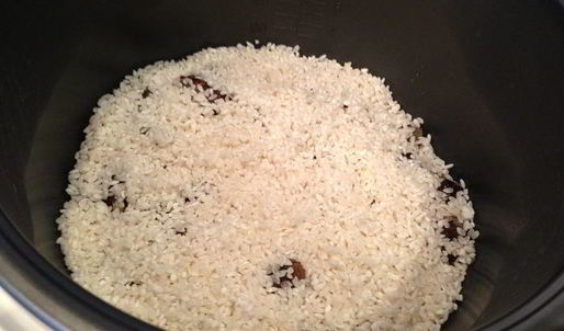 ризотто с грибами в мультиварке