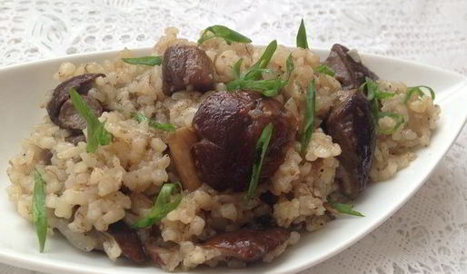 ризотто с грибами в мультиварке