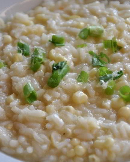 Рецепт ризотто с кукурузой