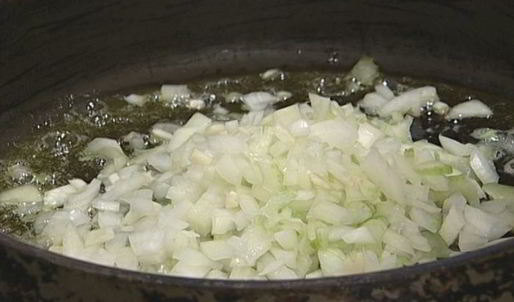 ризотто с куриной печенкой