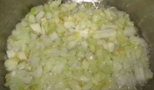 ризотто с курицей и овощами