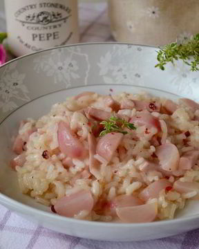 Ризотто с редисом