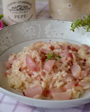 Ризотто с редисом