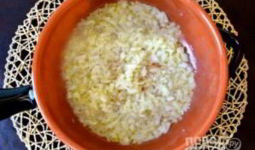 ризотто с рыбой