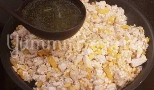 ризотто с шафраном