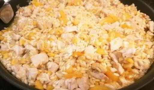 ризотто с шафраном