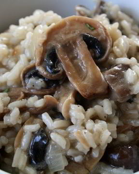 Ризотто с шампиньонами