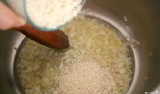 ризотто с шампиньонами