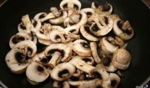 ризотто с шампиньонами