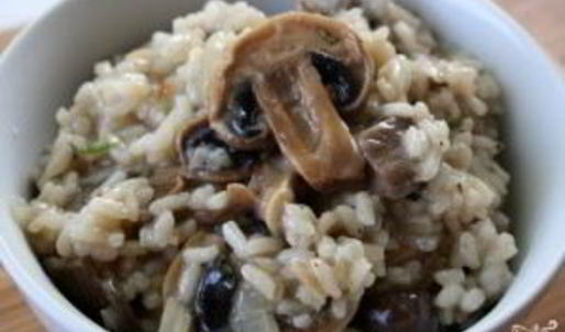 ризотто с шампиньонами