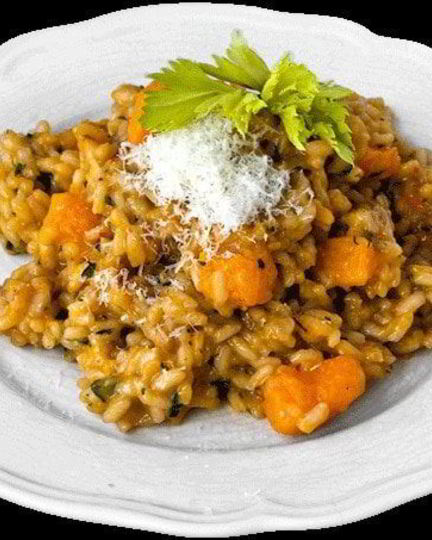 Рецепт ризотто с тыквой