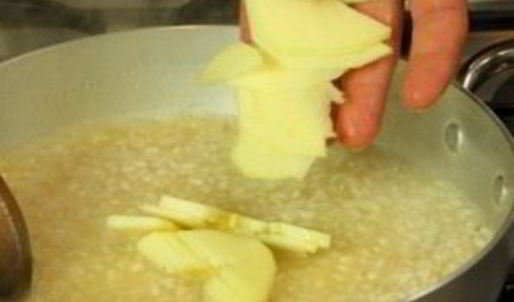 ризотто с яблоками