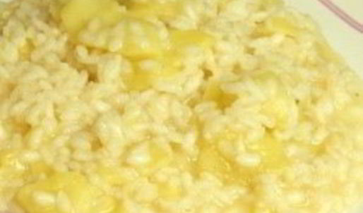 ризотто с яблоками