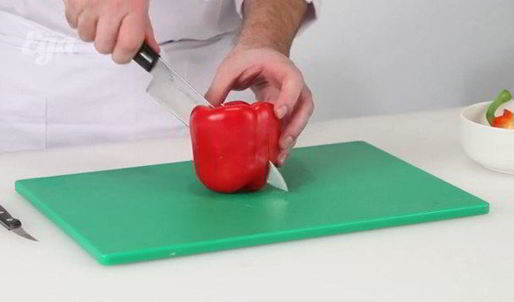 ризотто со сливками и сладким перцем