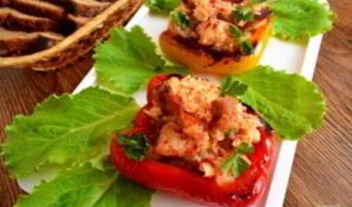 ризотто в болгарском перце