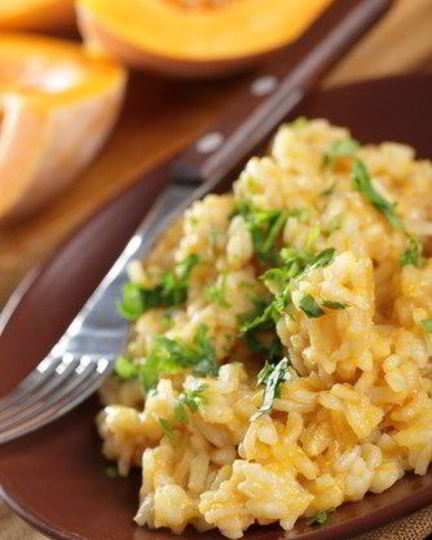 Рецепт тыквенного ризотто со специями