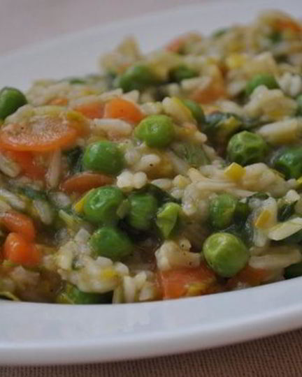 Рецепт весенне ризотто