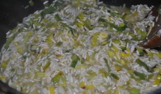 весенне ризотто