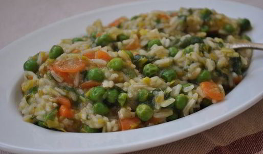 весенне ризотто