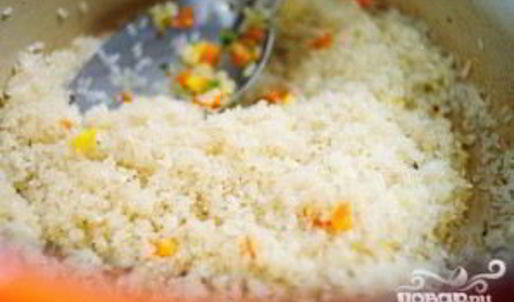 весеннее ризотто