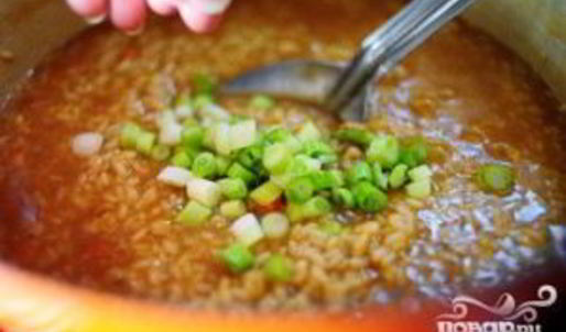 весеннее ризотто