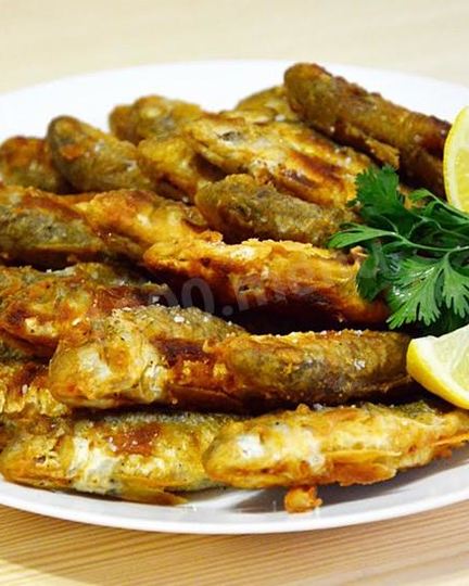 Рецепт черноморской барабульки жареной