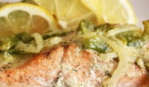 форель под сливочным соусом