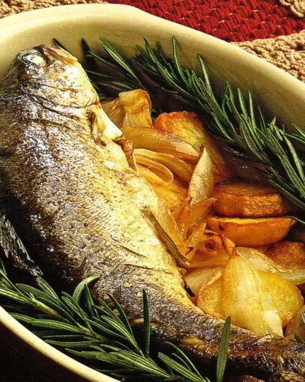 Рецепт форели с картофелем