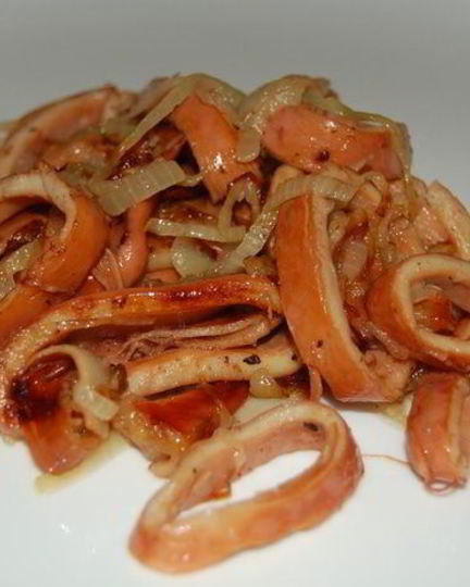 Рецепт кальмары жареные