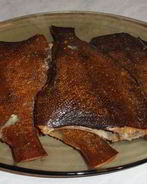 Камбала горячего копчения