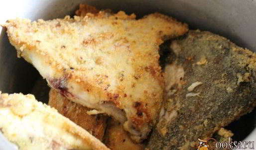 камбала в сметане