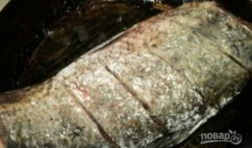 карп жареный