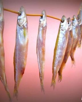 Корюшка вяленая