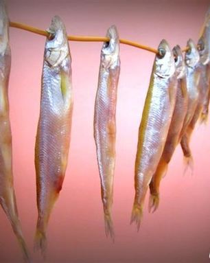 Корюшка вяленая