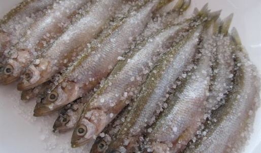 корюшка вяленая