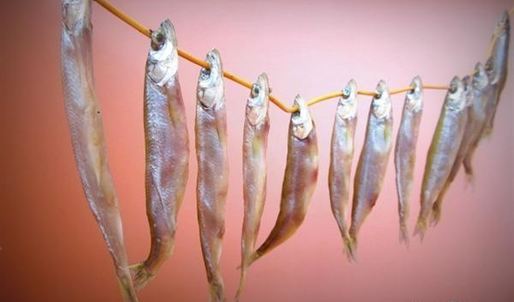 корюшка вяленая