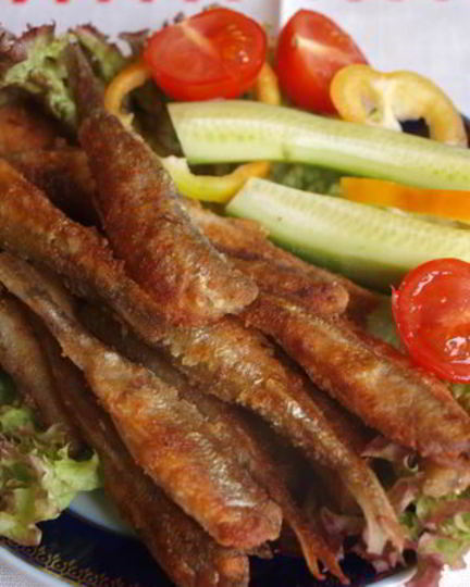 Рецепт корюшки жареной