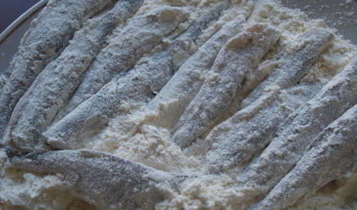 корюшка жареная