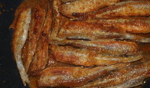 корюшка жареная