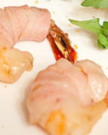 Рецепт креветок в беконе запеченные в духовке