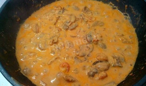 креветки в томатном соусе