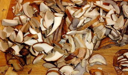 линь в сметане запеченный в фольге с рисом и жареными рыжиками