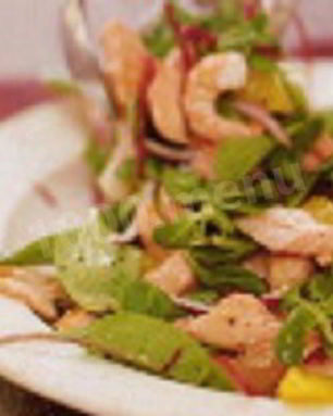 Лосось с медовой заправкой