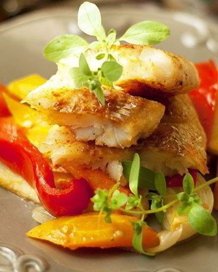 Рецепт минтая с овощами